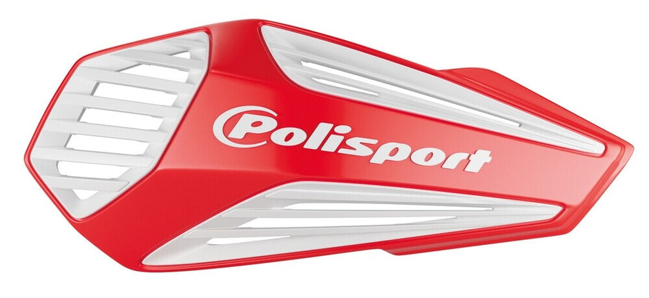 Polisport MX Air Handguards Red/White 8308400010 Red | White 64-8308410
