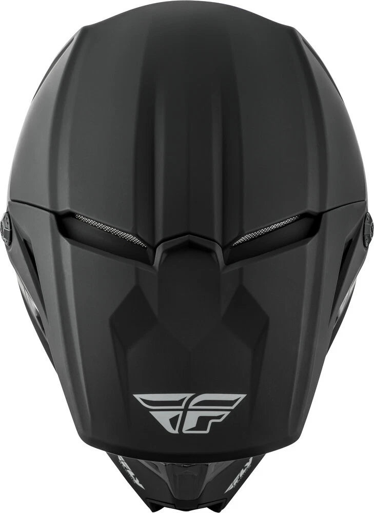 Fly Racing Kinetic Youth Helmet Matte Black YM