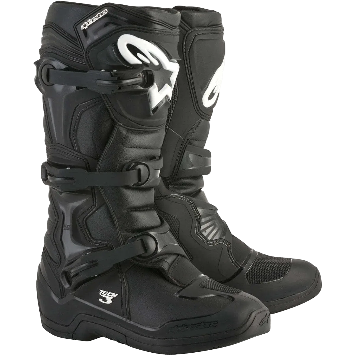 Botas de Motocross MX Tech-3 Negras