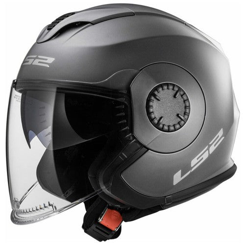 LS2 Verso Solid Open Face Motorcycle Helmet